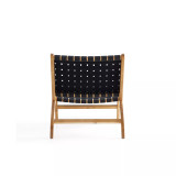 Maintenon 2-Piece Ash Wood Leatherette Upholstered Accent Chair