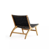 Maintenon 2-Piece Ash Wood Leatherette Upholstered Accent Chair