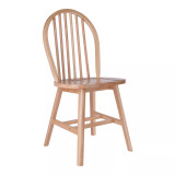 Windsor Solid Wood 2 Piece Chair Set