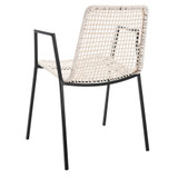 Taika Woven Leather Dining Chair