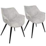 Wrangler Accent Chair in Rust Set of 2