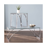Arabelle Glass Top Cocktail Table