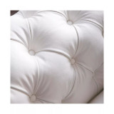 Alexandon Leather Chesterfield Tufted Sofa with Roll Arm