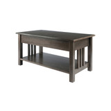 Stafford 18.11" Wood Coffee Table