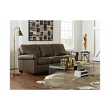 Savoy II 83" Leather Sofa