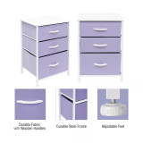 3 Drawer End Table