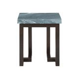 Cypher Marble Square End Table