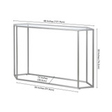 Beck Console Table, 48" x 12"