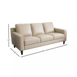 Jagger 83" Leather Sofa