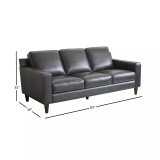 Jagger 83" Leather Sofa