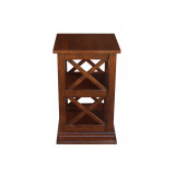 Hampton Accent Table with Shelves