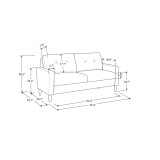 Kelsey Tufted Sofa