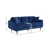 White Label Abigail 82.5" Sofa