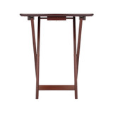 Darlene 2-Piece Wood Snack Table Set