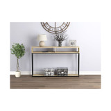 Safdie & Co. Console Table Two Open Shelves