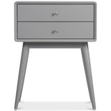 Rory 2-Drawer Side Table, Quick Ship