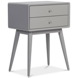 Rory 2-Drawer Side Table, Quick Ship