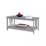 Mission Coffee Table with Shelf