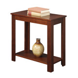Designs2Go Baja Chairside End Table with Shelf