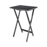 Allen 5-Piece Wood Snack Table Set