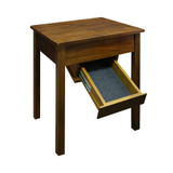 Kennedy End Table with Concealed Drawer, Concealment Furniture