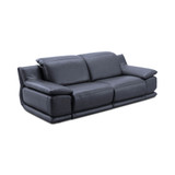 Daisley 2-Pc. Leather Sofa with 2 Power Recliners