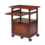 Piper Work Cart/Printer Stand with Key Board