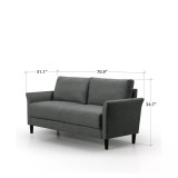 Jackie Classic Upholstered Sofa