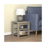 Inc Accent Table Square - 2 Shelves
