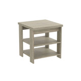Inc Accent Table Square - 2 Shelves
