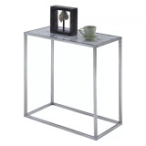 Gold Coast Faux Marble Chairside End Table