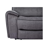 Hutchenson 6-Pc. Fabric Chaise Sectional with 2 Power Recliners and Console