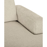 Elizabeth 85" Stain-Resistant Fabric Reversible Sofa Chaise Sectional