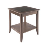 Santino Accent Table - Oyster Gray