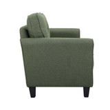 Hali Tufted Sofa with Roll Arms