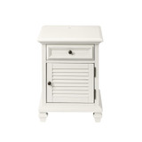 Charlestown 18" Wide Wooden Storage End Table with USB Port