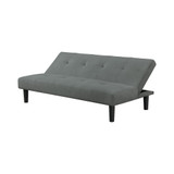 65" Steel Ellison Convertible Sofa