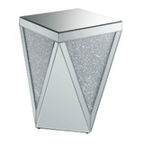 Rockledge Square End Table with Triangle Detailing