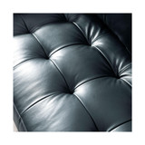 Maebelle 101" Leather Sofa With Chaise