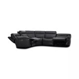 Thaniel 5-Pc. Leather Sectional with 2 Power Recliners