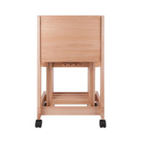 Brienda 5-Piece Wood Flip Top Snack Table Set