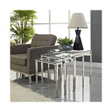 Nimble Nesting Table in Silver