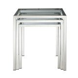 Nimble Nesting Table in Silver