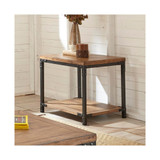 Lantana 26" Wood Finish End Table