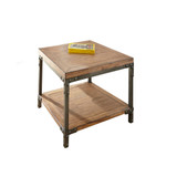 Lantana 26" Wood Finish End Table