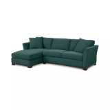 Elliot II 107" Fabric 2-Pc. Chaise Sleeper Sectional Sofa