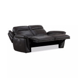 Lenardo 2-Pc. Leather Sofa with 2 Power Recliners