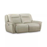 Lenardo 2-Pc. Leather Sofa with 2 Power Recliners