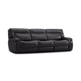 Thaniel 3-Pc. Leather Sofa with 3 Power Recliners