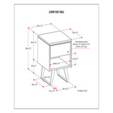 Minah End Table